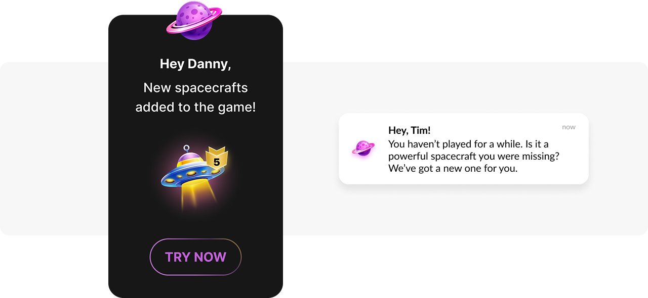 Increase app user engagement by promoting new features