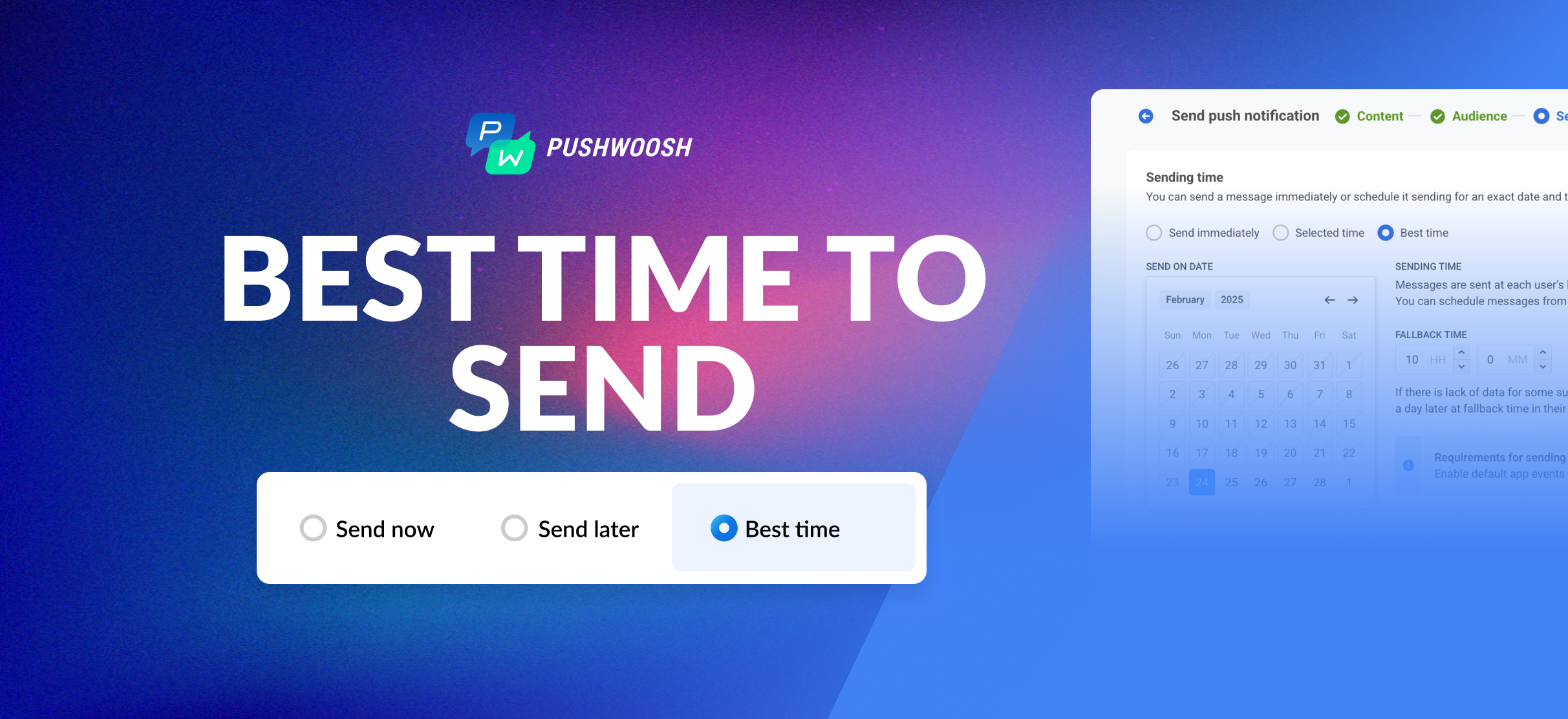 Best time to send push notifications: How Pushwoosh personalizes delivery times for each user