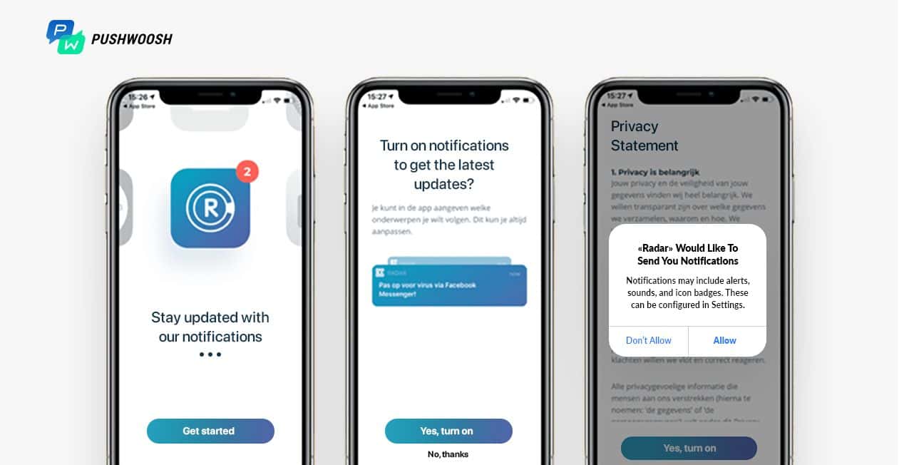 Customized Pre-Permission Screen