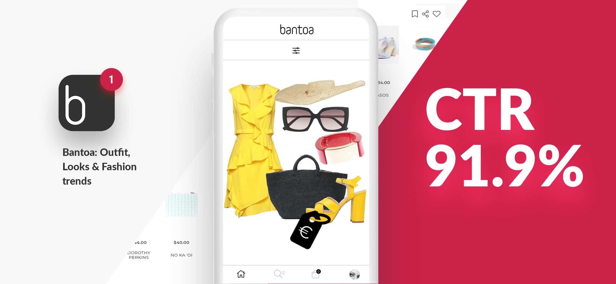 Bantoa has got 91.9% of shoppers engaged with personalized push notifications using Pushwoosh