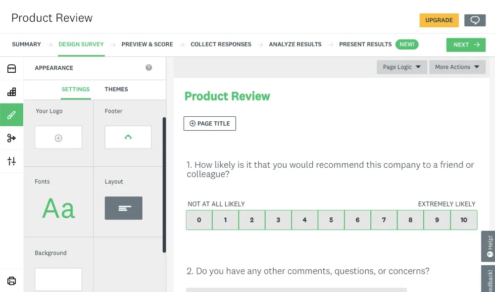 SurveyMonkey – La mejor herramienta para recopilar feedback de clientes en profundidad