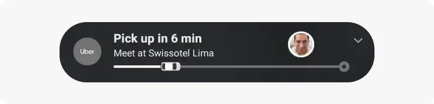 live activity push notification example android
