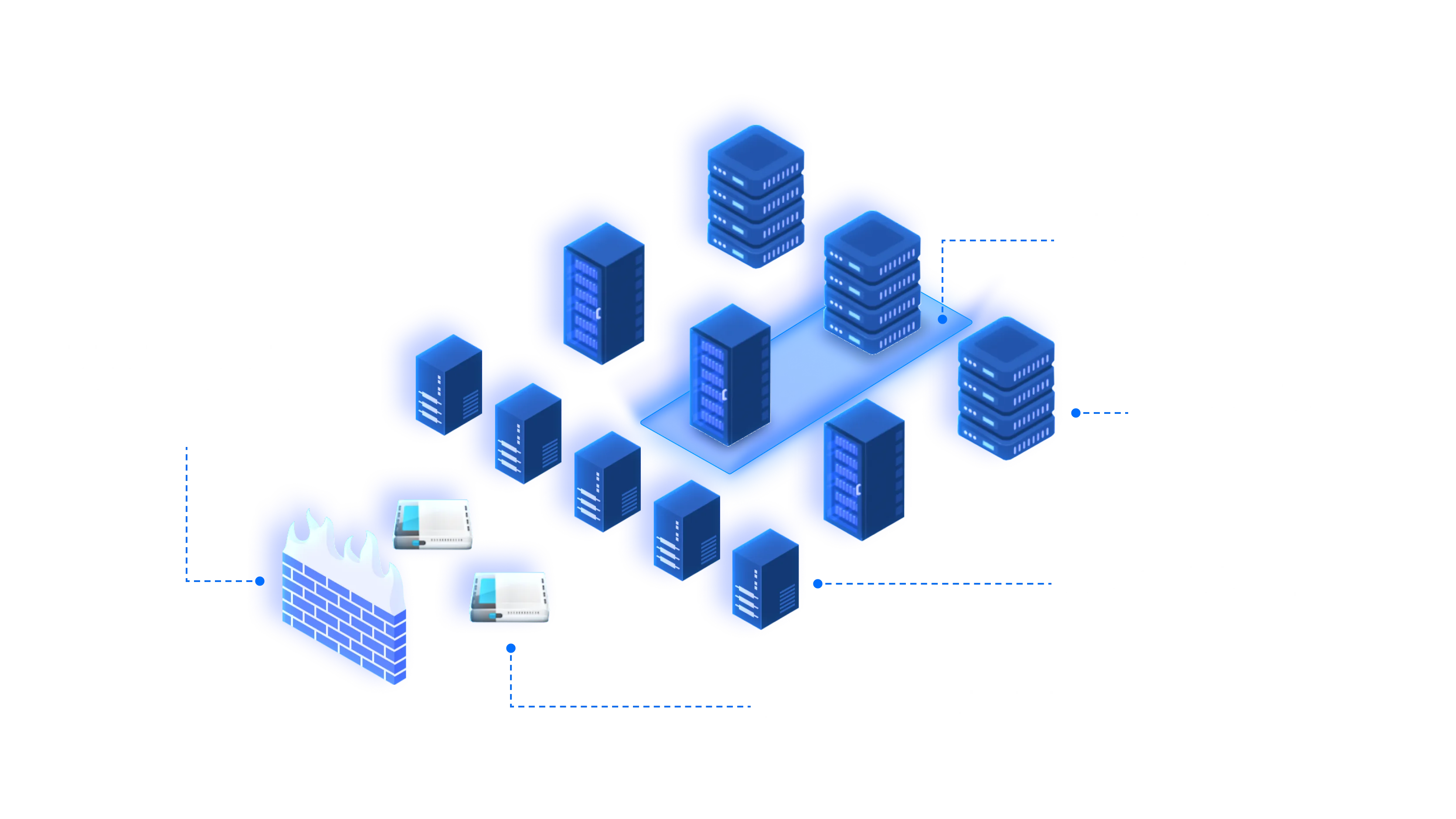 Diagrama de la infraestructura de Pushwoosh