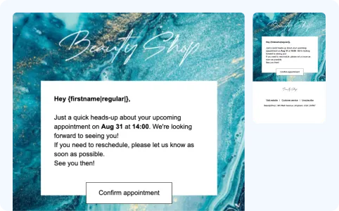 Appointment reminder